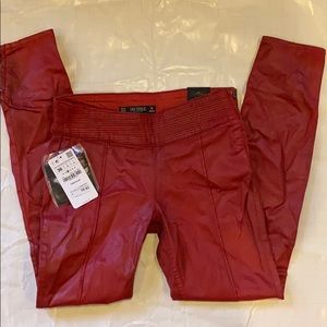 Zara Trafaluc faux leather pants